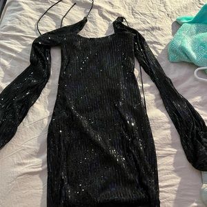 black homecoming dress